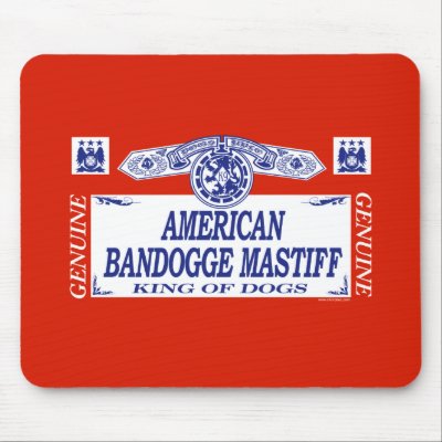 American Bandogge Mastiff Mouse Pad by dogbreedz