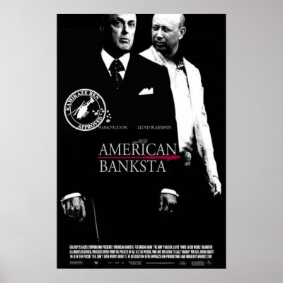 AMERICAN BANKSTA POSTER by blanconi