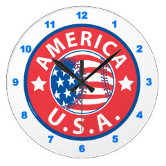 American Baseball Clock