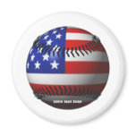 American Baseball Fridge Magnet