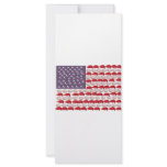 American Baseball Rack Card Template