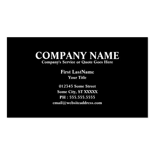 american beauty business cards (back side)