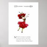 American Beauty Rose Poster