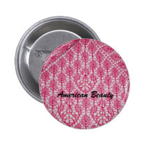 American Beauty Shawl badge buttons