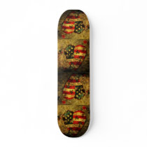 American Beauty Custom Skate Board