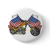 American Biker Chopper buttons