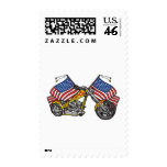American Biker Chopper Stamps