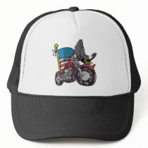 American Biker Eagle hats by thomascarlson American Biker Eagle hats