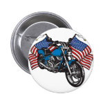 American Biker Motorcycle Pin