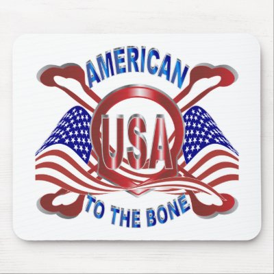 American Bones Mousepad by dlreyes41