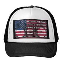 american boombox hat