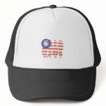 American bowling.ai trucker hat