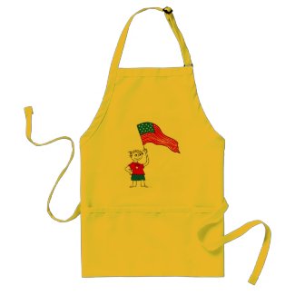 American Boy apron