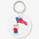 American Boy keychain