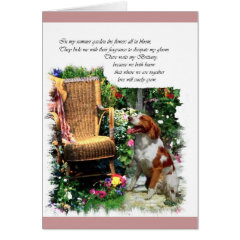 American Brittany Spaniel Art Gifts card