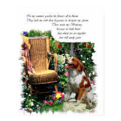 American Brittany Spaniel Art Print print