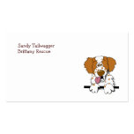 American Brittany Spaniel Cute Cartoon Dog Business Card