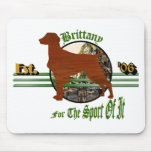 American Brittany Spaniel Gifts Mouse Pad