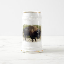 American Buffalo Beer Stein Coffee Mugs
