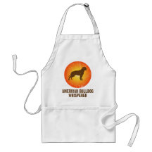 American Bulldog Apron