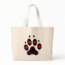 American Bulldog Canvas Bags
