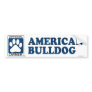 American Bulldog Blue Bumper Stickers