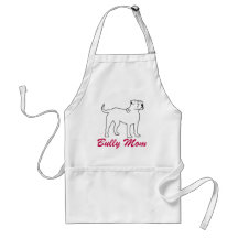 American Bulldog Bully Mom Aprons