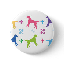 American Bulldog Pinback Buttons
