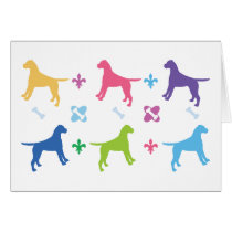 American Bulldog Greeting Cards