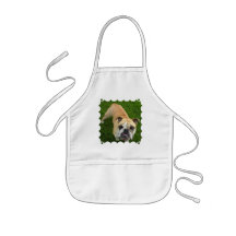 American Bulldog Children's Apron
