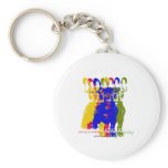 American bulldog key chains