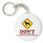 American Bulldog Keychains
