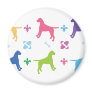 American Bulldog Fridge Magnet