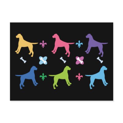 American Bulldog Post Card by DogPark