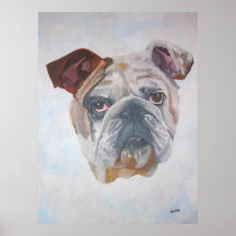 American Bulldog Print