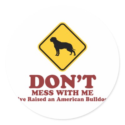 American Bulldog Sticker