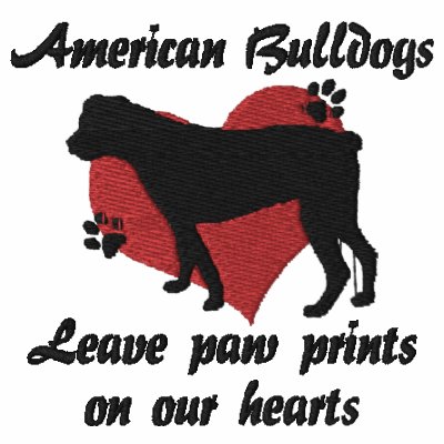 American Bulldogs Leave Paw Prints American Bulldogs Leave Paw Prints