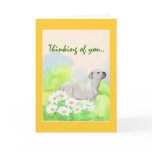 American Bullldog sympathy Greeting Cards