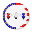 American Bumble Bees Magnet