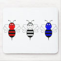 American Bumble Bees Mousepad