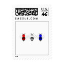 American Bumble Bees Postage Stamp