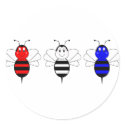 American Bumble Bees Sticker