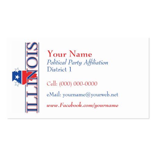 American Business Cards - Illinois (front side)