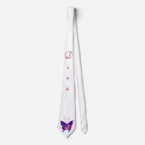 American Butterfly Diva ties
