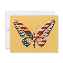 American Butterfly invitations by SocialButterflies American Butterfly invitations