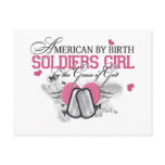 American by Birth Soldier Post Cards