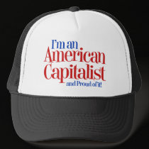 American Capitalist... and proud of it. hats