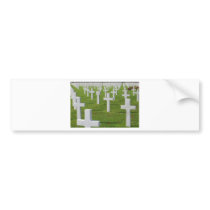 American Cemetery at Normandy Bumper Sticker