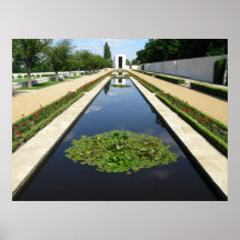 American Cemetery, Cambridge, England Print