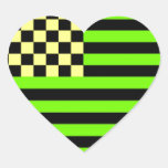 American Checkered Flag 1 IURG Stickers